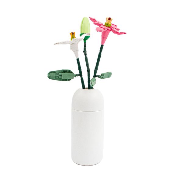 Sluban Building Set: Pleyerid - Flowers - Lily - 247 Piece