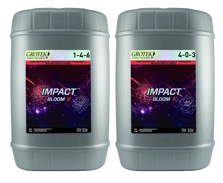 Grotek Impact Bloom A &amp; B 23L - Flowering Nutrients