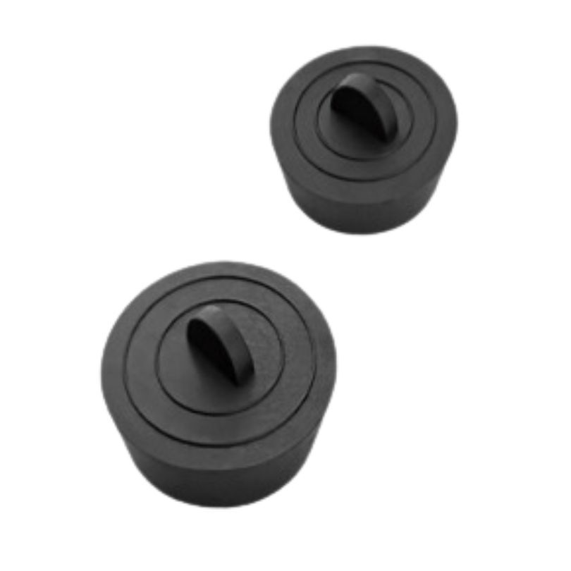 Home Multipurpose Tight Seal Comfy Grip Sink Basin Bath Plug 2 Pack