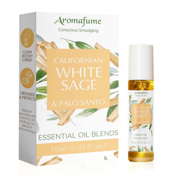 Aromafume White Sage &amp; Palo Santo Essential Oil Roll-On