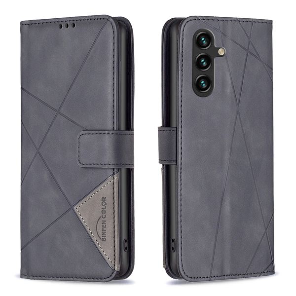 PU Leather Flip Cover Phone Case Compatible with Galaxy A35