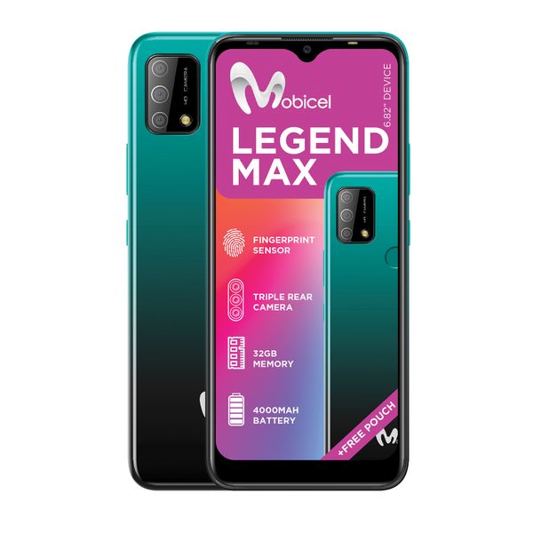 Mobicel Legend Max Dual Sim 32GB - Gradient Green