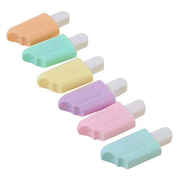 Highlighter Pens, Neon Color Markers, 6Pcs Bright Drawing Pens