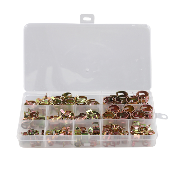 100Pieces Car Truck Spring Clips Fuel Oil Water Hose Clip