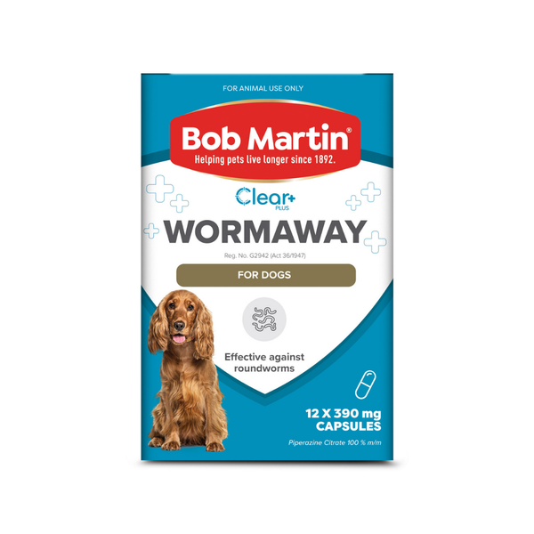 Bob Martin Clear+ Roundworm Protection for Dogs 12's