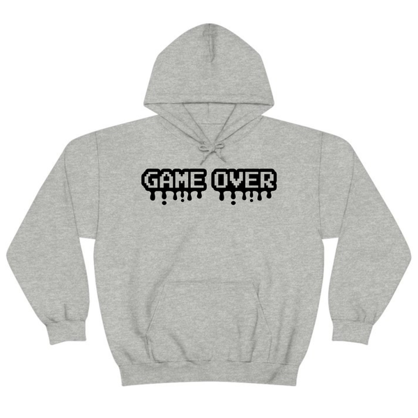 Game Over Gamer Bithday Gift Hoodie