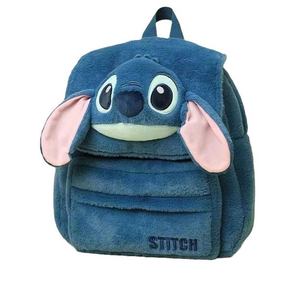 Stitch Kawaii Plush Toddler Backpack for Girl