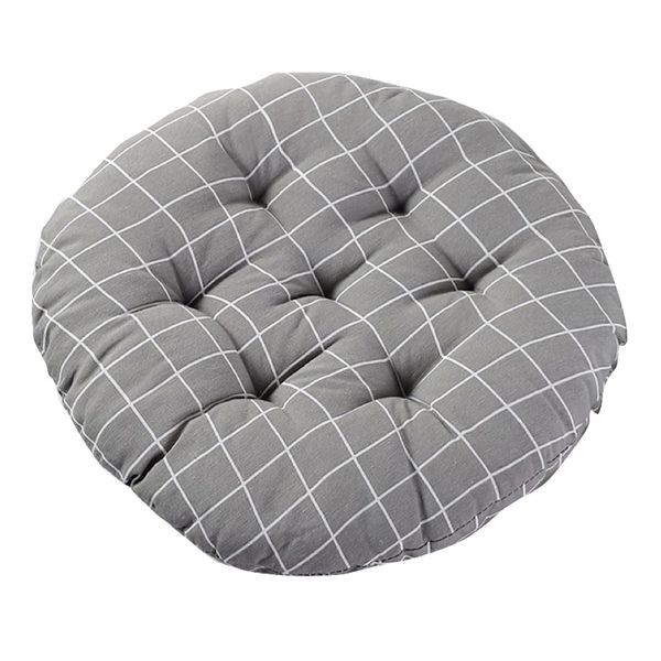 Decor Cotton Flax Strong Round Square Cushion Booster Pad - Triangle (45cm)