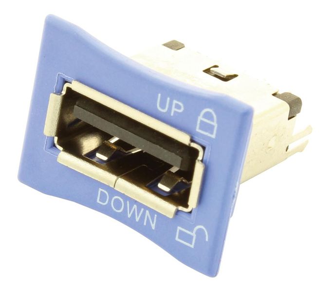 TE Connectivity (1775690-2) USB Connector, USB Type A, USB 2.0, Receptacle