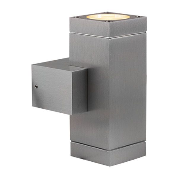 Beam-X Square Wall Light Outdoor Alluminium 2xGU10