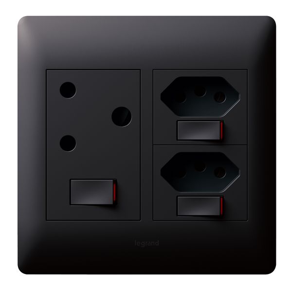 Legrand - Ysalis - Old and new RSA switched socket 4x4