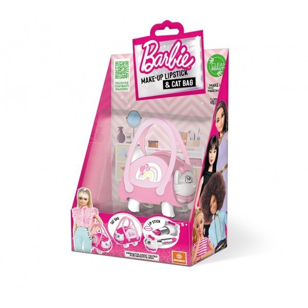 Barbie - Lip Stick &amp; Cat Bag Cosmetic Set