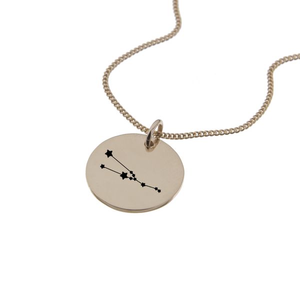 Taurus Constellation Rose Gold Necklace