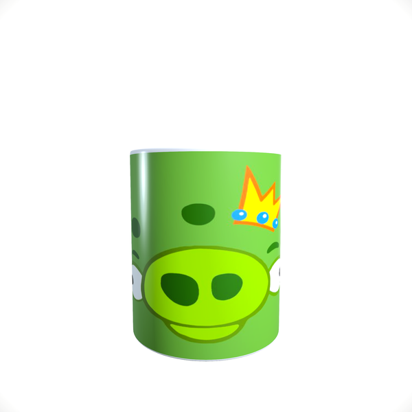Angry Birds - King Pig Face Aesthetic - Coffee Mug