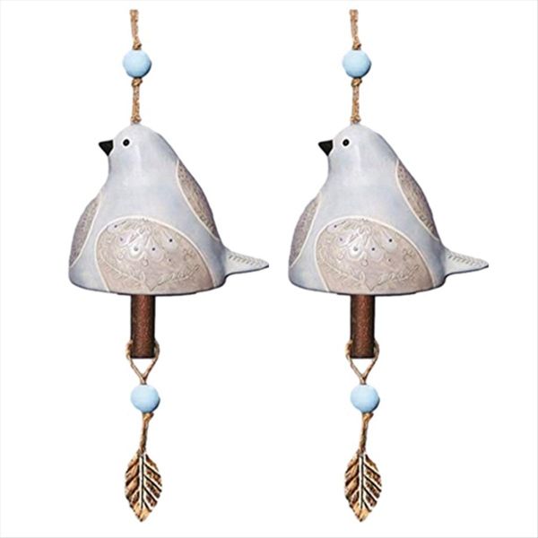 Bird Song Bell Hanging Wind Chime Wind Chime Stand Yellow