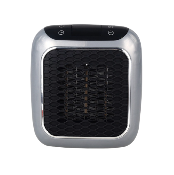 Bltunoed Electric Fan Heater, 500 Watts, LED Display, White