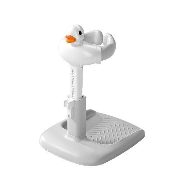Foldable Baby Standing Bath Tub - Adjustable &amp; Non-Slip Shower Station