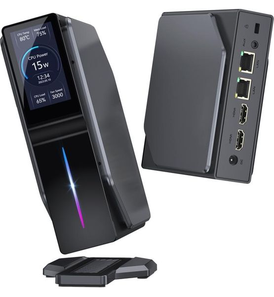 S1-N150 Intel Celeron 16GB DDR4 512GB SSD Wired WiFi Mini PC