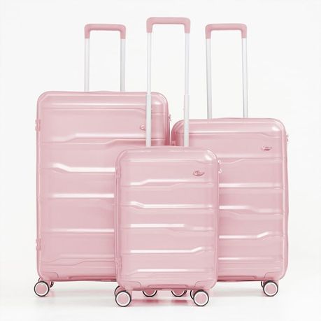 Travel Hard Shell Luggage Set - 3 Piece Spinner Suitcases Bags Lightweight