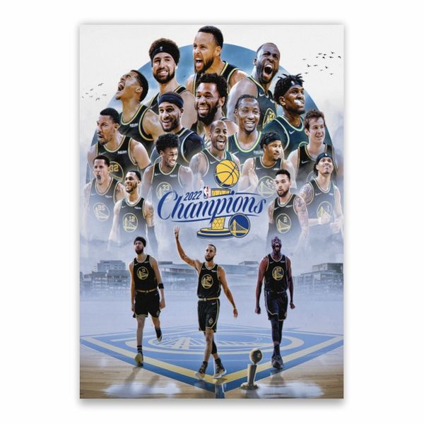 2022 Champions Golden State Warriors Poster - A1