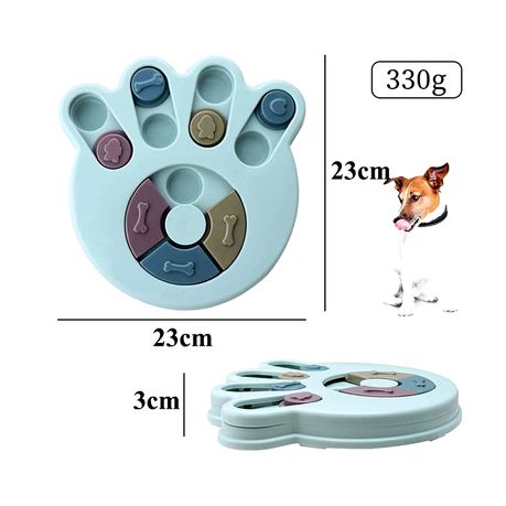AOBOPLE Dog Puzzle Toy,Dog Food Puzzle Feeder Toys for IQ Training Food Puzzles  Feeder Puppy Slow Feeder Dispenser Level 1 Feeding Game for Small/Medium/Large  Dogs (Purple) - Yahoo Shopping