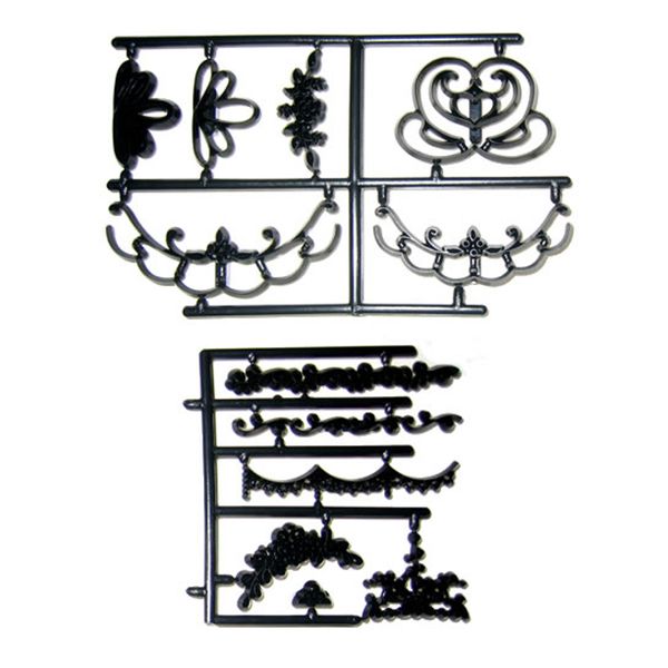 Patchwork Cutters EMBROIDERY EMBOSSERS Sugarcraft Cake Icing Decorating