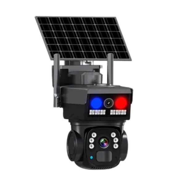 Solar 4G PTZ Wireless Outdoor Security Camera - Night Vision