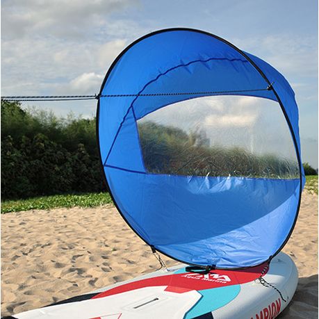 42 Portable PVC Downwind Wind Paddle Instant Popup Board Sail Kayak  Accessories