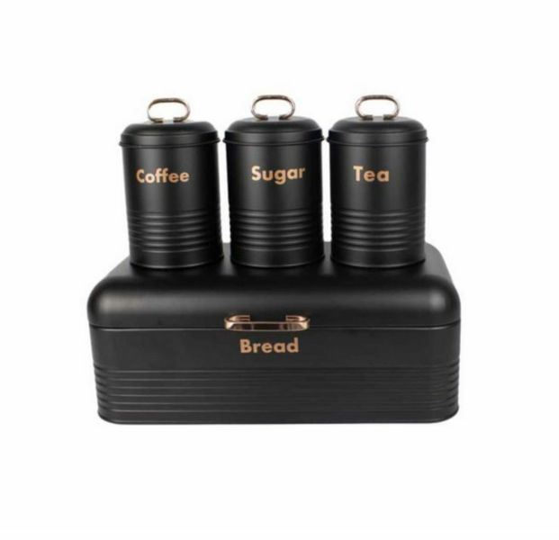 Dream World Retro Bread Bin Steel Design