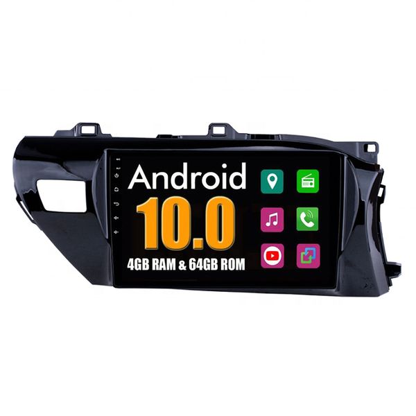 10 Inch Toyota Hilux GD6 2016-21 Android GPS Navigation Radio CarPlay Unit