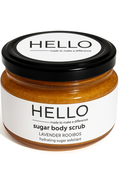200G Sugar Body Scrub - Lavender Rooibos