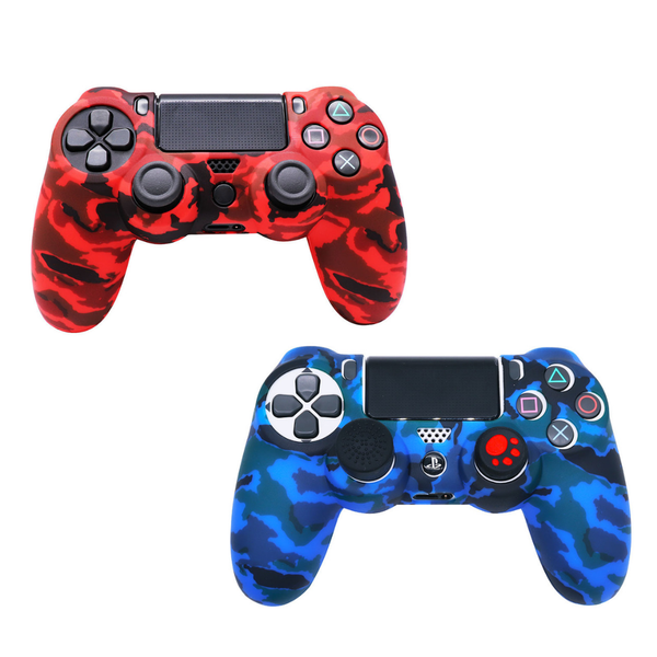 (pack of 2) Soft Silicone Protective Cover for PS4