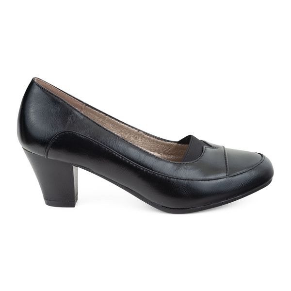 TTP Ladies Classic Slip-on Court Heels PSL1125-7