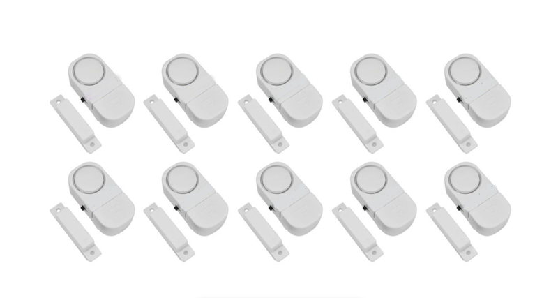 Wireless Alarm Siren For Windows &amp; Doors set of 10