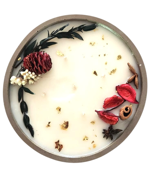 Cinnamon &amp; Vanilla Soy Wax Candle | Pure Essential Oil | Gift - 1kg