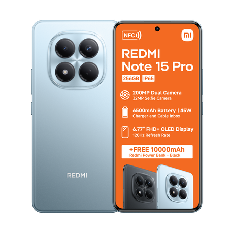 Xiaomi Redmi Note 15 Pro 256GB Smartphone Dual Sim NFC + Powerbank