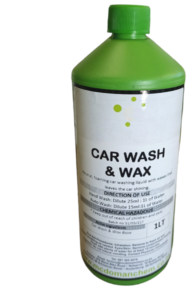 Car Wash &amp; Wax Solution
