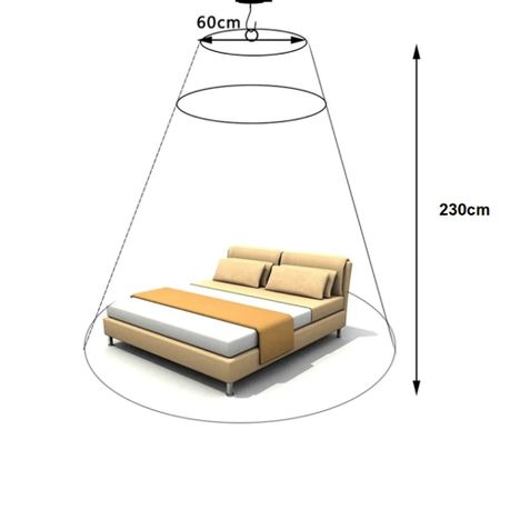 Luxury Mosquito Net Bed Mesh Canopy - Large for Single to King Size Beds