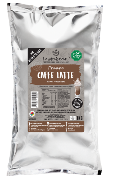 Instabean Caffe Latte No-Added Sugar 1kg Refill Pack (Plant Base)