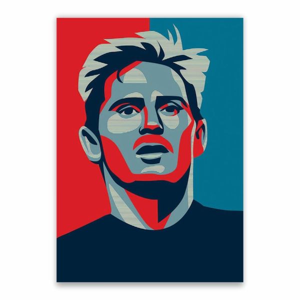 Lampard Cartoon Poster - A1