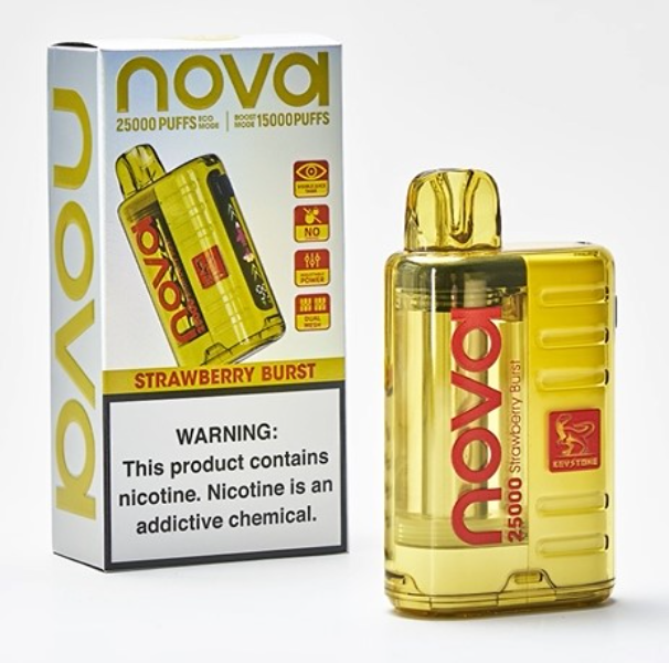 Nova Bar Strawberry Burst 25 000 Puffs