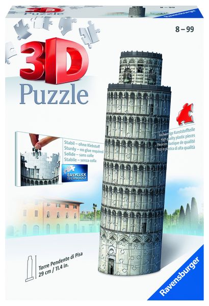 Ravensburger 216 Piece 3D Puzzle Buildings-Leaning Tower Of Pisa