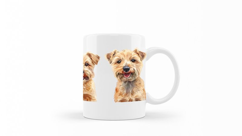 Soft-Coated-Wheaten-Terrier Printed Coffee Mug