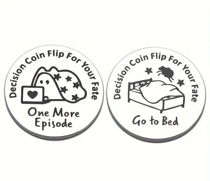 Decision Coin "Flip To Decide You Fate" Episode or Go to bed Collect Gift