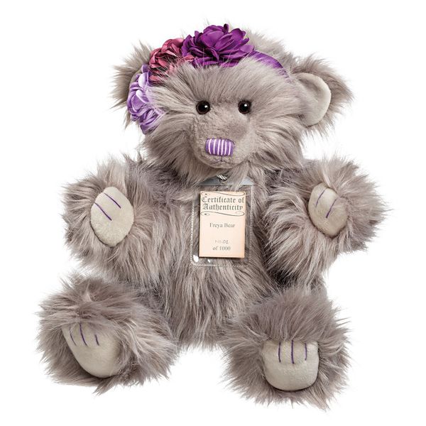 SUKI Limited Edition Collectible Silver Tag Bear Freya 17160