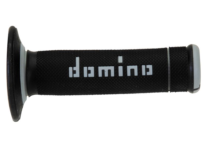 Domino A020 Black/Grey Mx Grips image