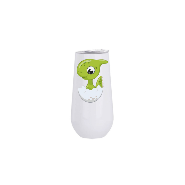 Green Baby Dinosaur Kids Tumbler - 170ml