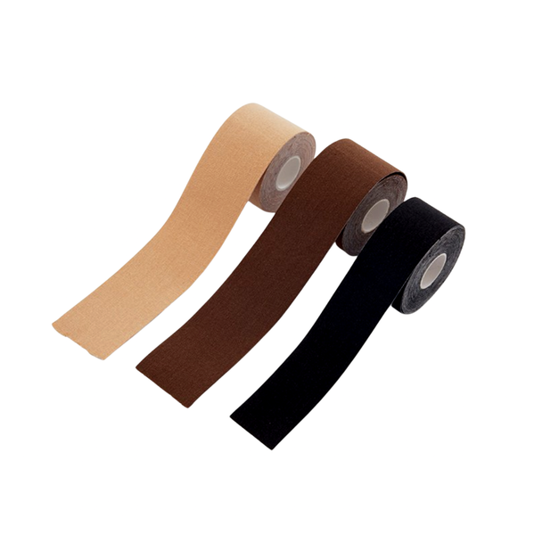Lifting &amp; Supportive Adhesive Boob Tape - 3 Colour Pack