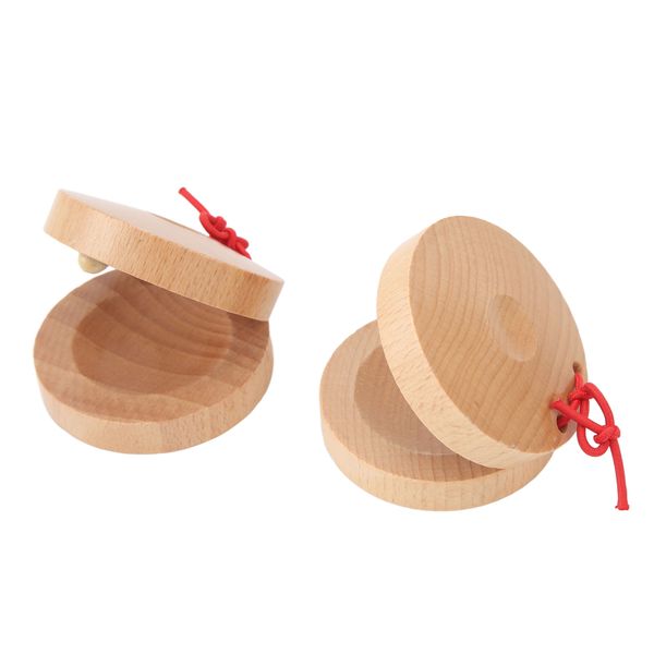 Percussion Finger Castanets Compatible with Kids Education