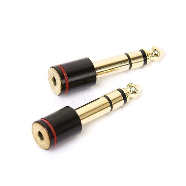 CCB 6.35mm Stereo Male Plug to 3.5mm Female Jack Audio Adapter -CCB502